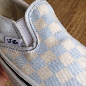 Vans checkerboard slip-ons